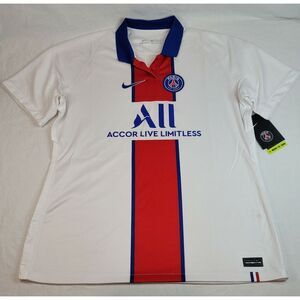 Nike Paris Saint Germain Soccer Jersey Womens XL. PSG Vapor Knit Kit 20'-21' NWT